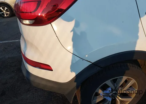 2016 Kia Sportage Lx from USA, damaged, VIN KNDPB3ACXG7847483